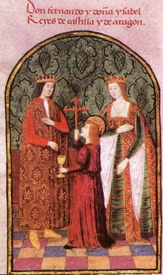Isabella di Castiglia e suo marito Ferdinando d'Aragona