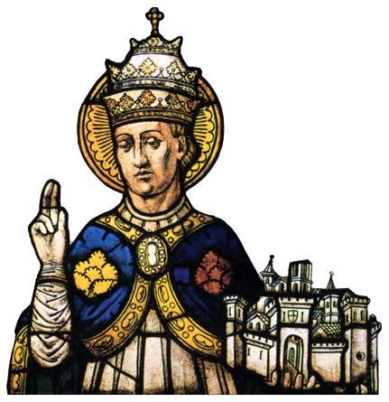 Pietro del Morrone, eletto papa con il nome di Celestino V
