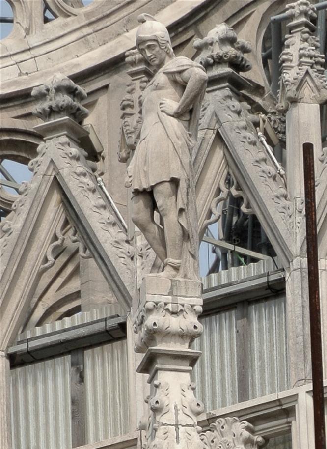 San Procolo raffigurato nel Duomo di Milano