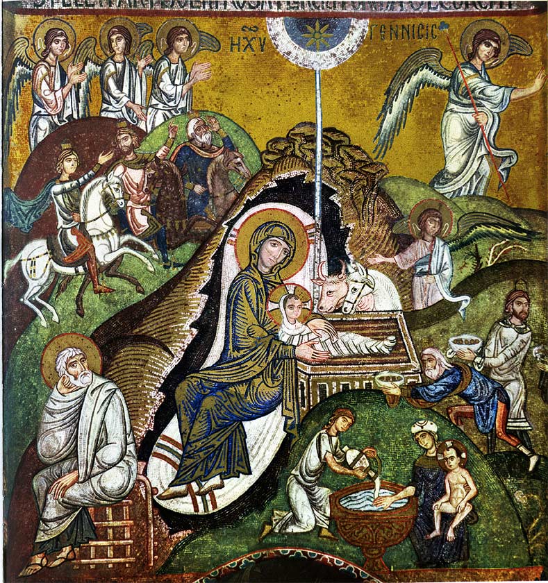 Icona della Natività di Gesù, Cappella Palatina, Palermo