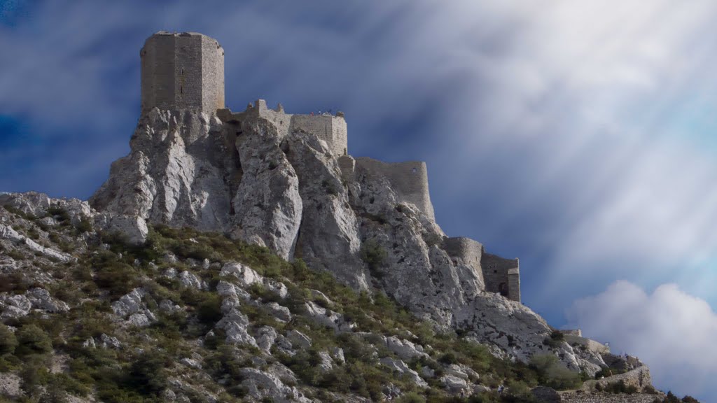 Il castello cataro di Queribus
