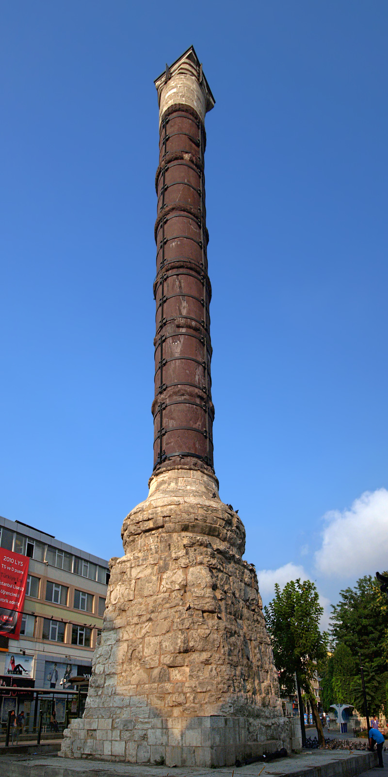 Istambul, Eminonu/Fatih; Coluna de Constantino / Cemberlitas