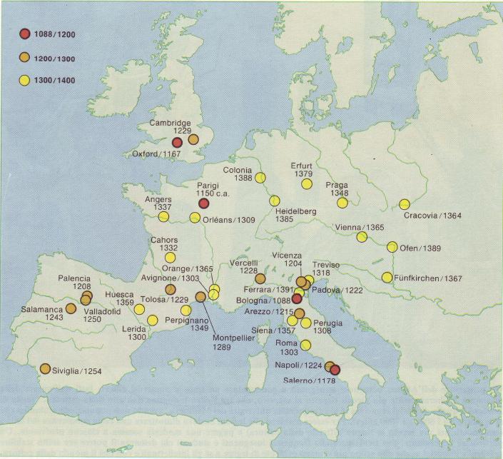 le-universita-nelleuropa-medievale