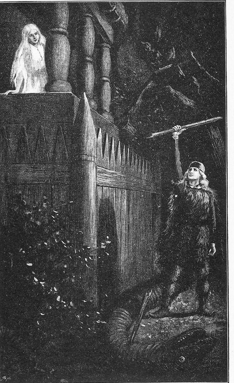 thora-e-ragnarr-in-una-illustrazione-di-jenny-nystrom-1895