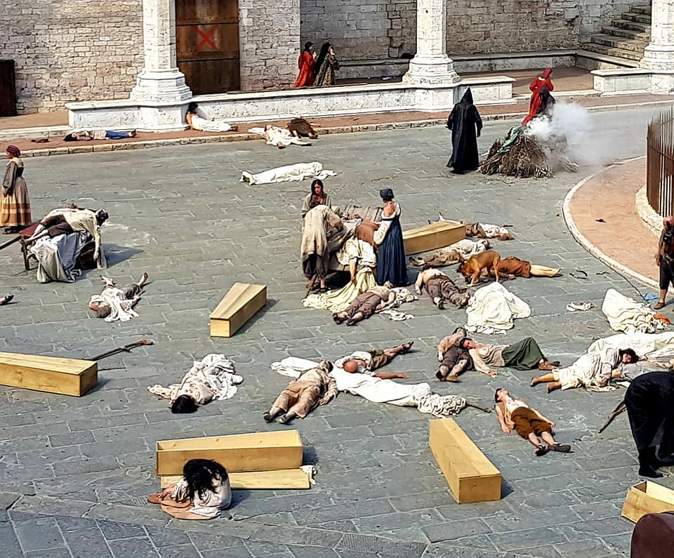 “Il nome della Rosa” e il film di Verhoeven girati in Umbria