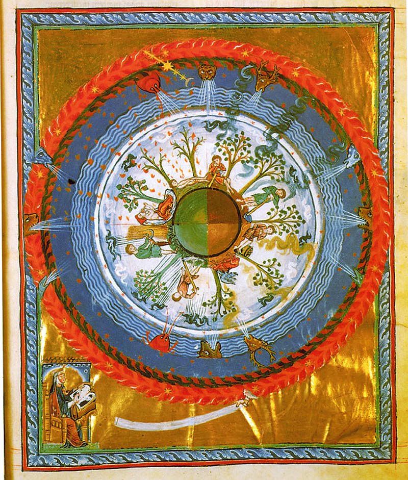 terra-sferica-con-le-quattro-stagioni-nel-libro-del-xii-secolo-liber-divinorum-operum-di-ildegarda-di-bingen