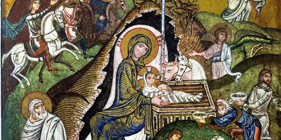 Icona Natività Cappella Palatina Palermo