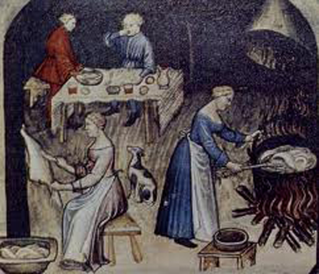 Preparazione della cena